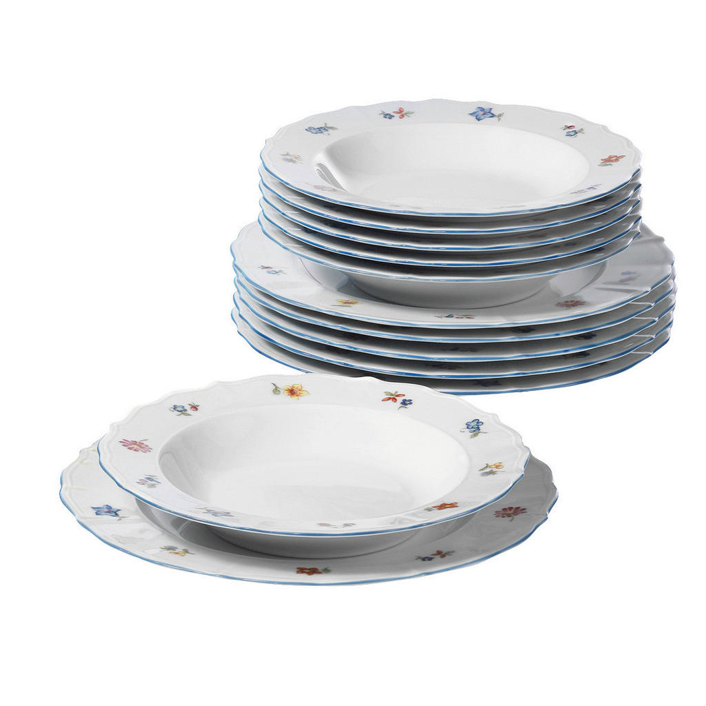 Seltmann Weiden JÍDELNÍ SOUPRAVA porcelán keramika