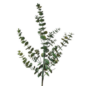 XXXL DEKORAČNÍ VĚTVIČKA eukalyptus/blahovičník 90 cm