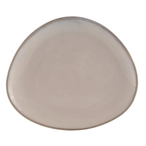 Novel MĚLKÝ TALÍŘ porcelán keramika 29/26 cm