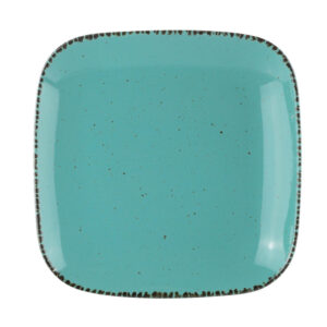 Landscape MĚLKÝ TALÍŘ porcelán keramika 27/27 cm