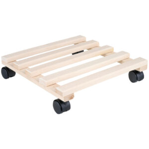Homeware POJÍZDNÝ PODSTAVEC dřevo