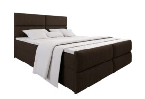 Expedo Čalouněná postel boxspring MILON + vrchní matrace