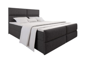 Expedo Čalouněná postel boxspring MILON + vrchní matrace