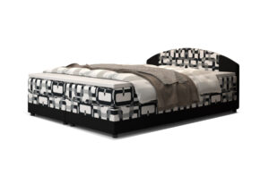 Expedo Čalouněná postel boxspring ORAN