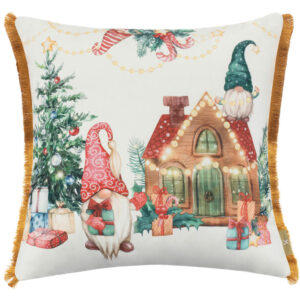 X-Mas POTAH NA POLŠTÁŘ 45/45 cm