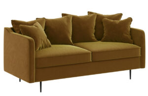 Ghado Sametová pohovka Esme 176 cm