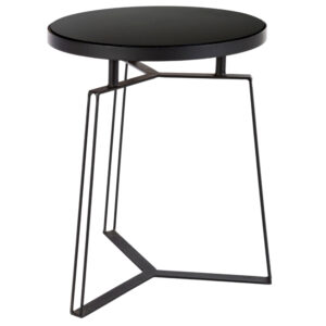 Bizzotto Kovový odkládací stolek Zahira 40 cm