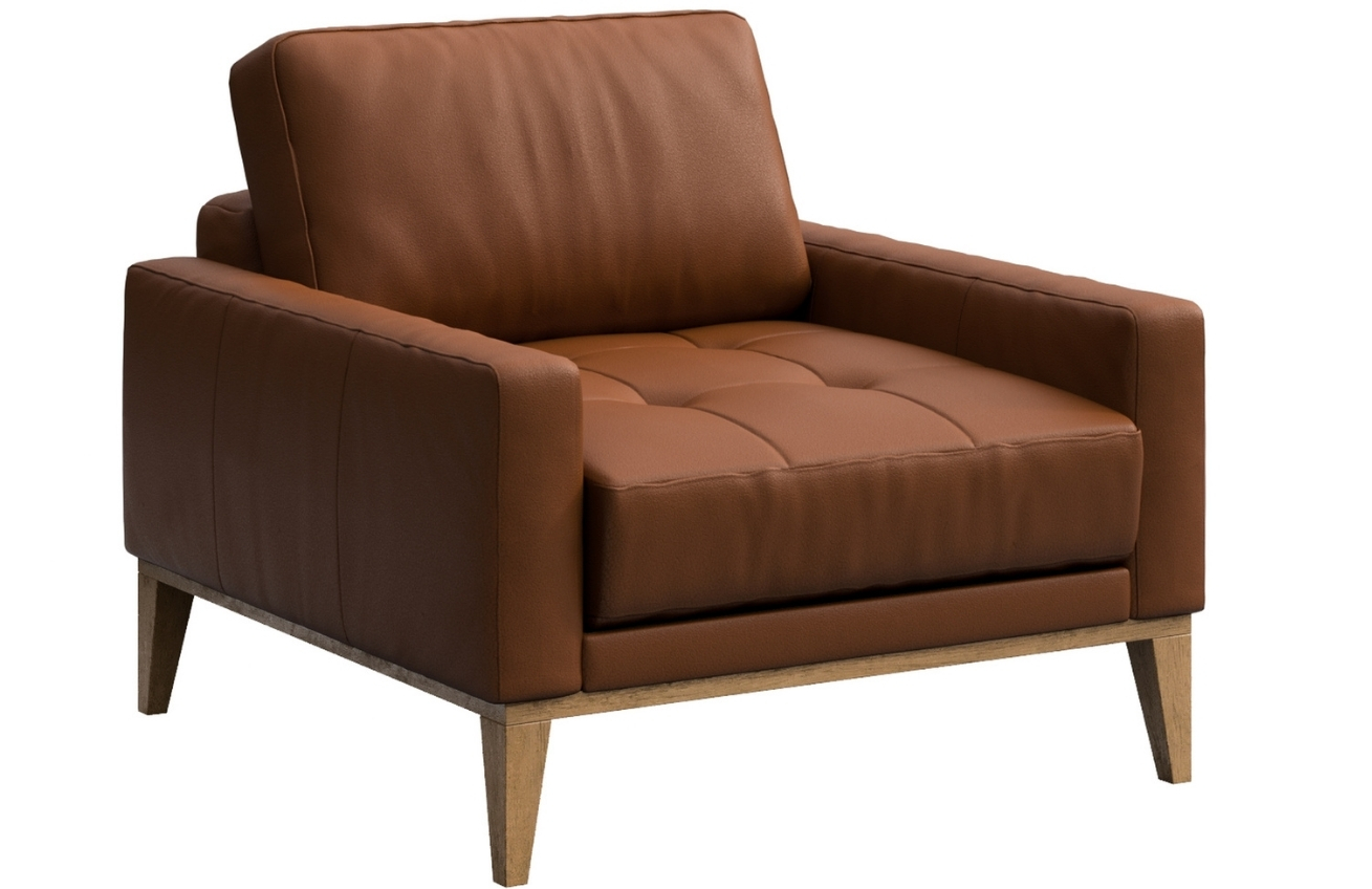 Mesonica Kožené křeslo Musso Tufted