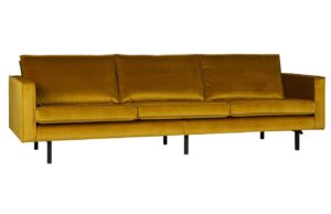 WOOOD Sametová pohovka Raden 277 cm