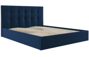 Micadoni Sametová postel Phaedra 140 x 200 cm