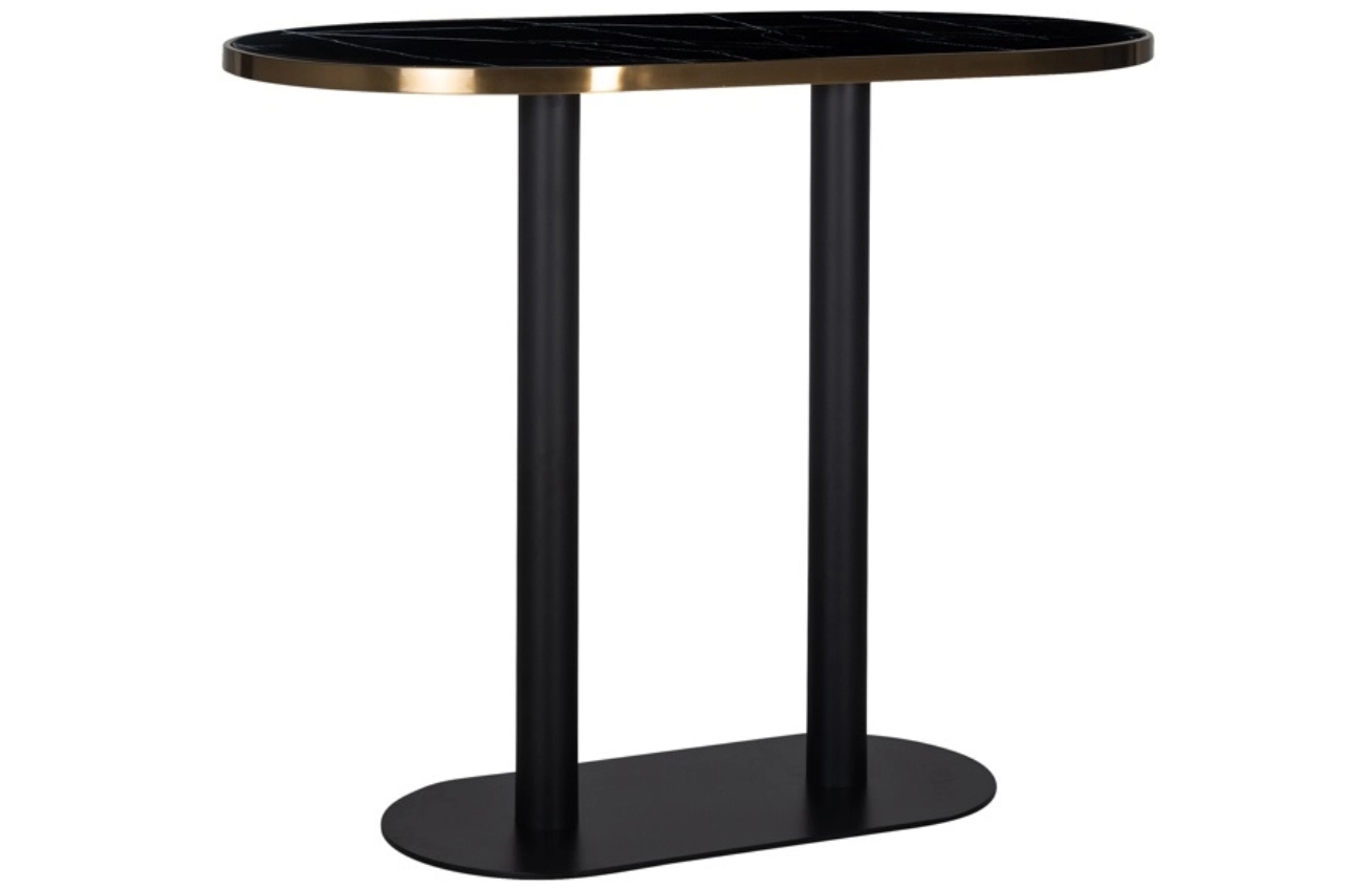 Richmond Mramorový barový stůl Zenza 120 x 70 cm