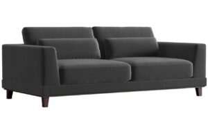 Windsor & Co Sametová pohovka Leon 219 cm