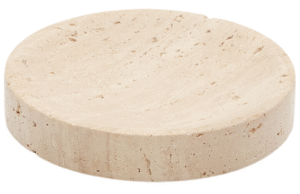 Béžová kamenná miska na mýdlo Kave Home Macre