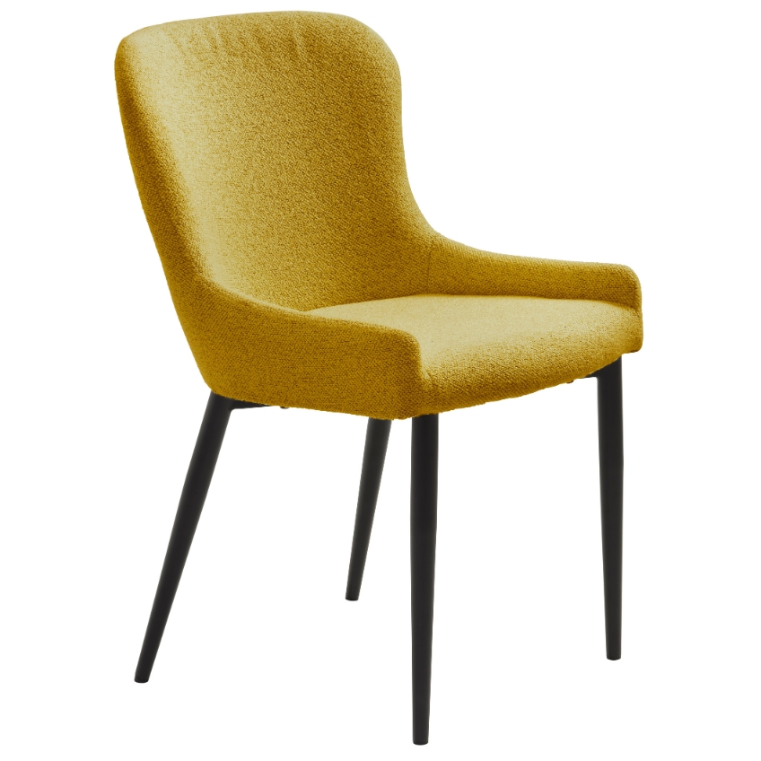 Unique Furniture Bouclé jídelní židle Ontario