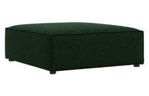 Micadoni Sametová podnožka Jodie 102 x 80 cm