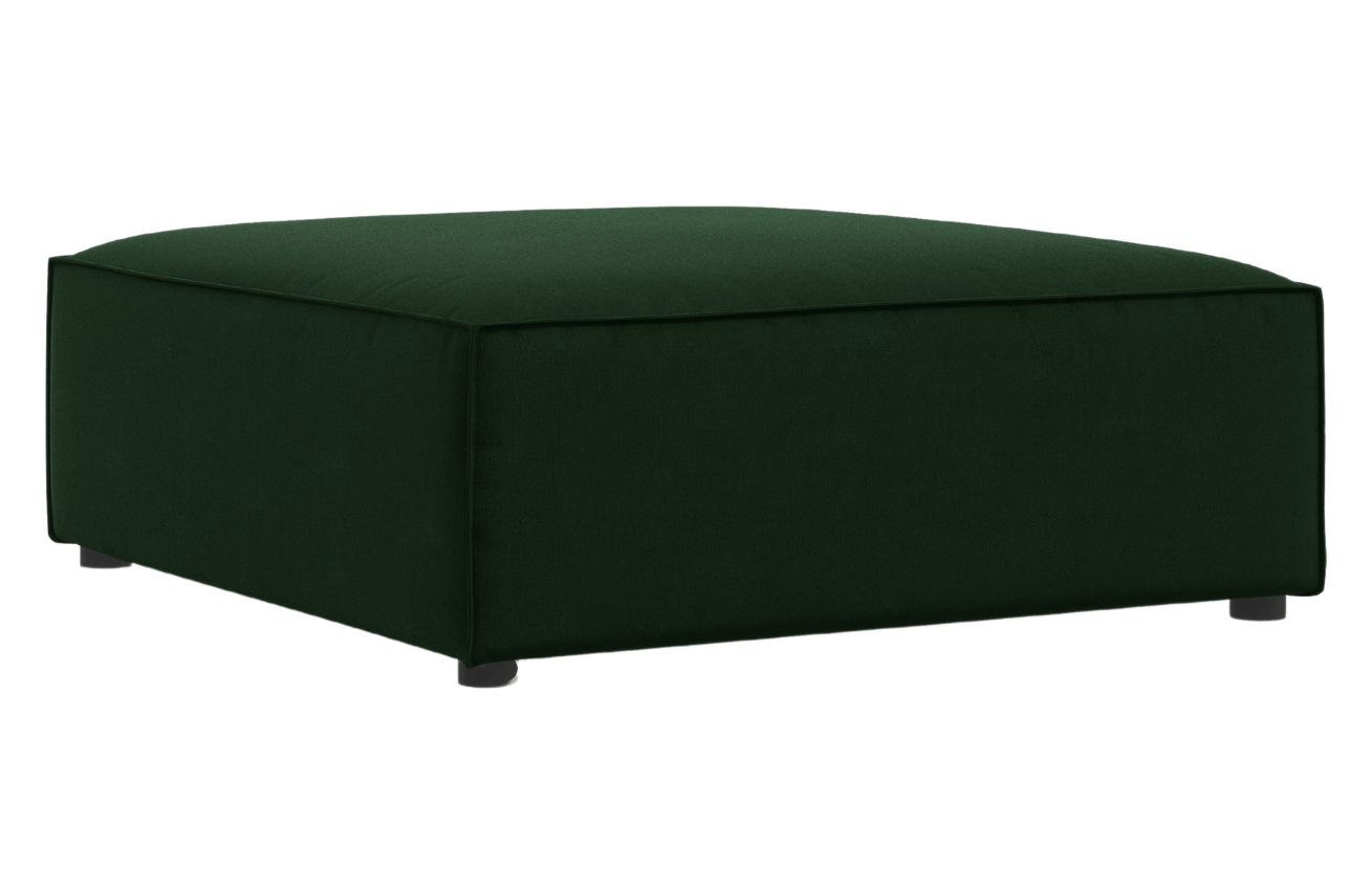 Micadoni Sametová podnožka Jodie 102 x 80 cm