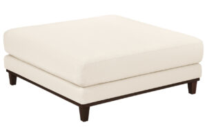 Windsor & Co Manšestrová podnožka Leon 108 x 108 cm