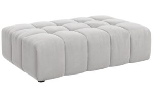 Cosmopolitan Design Sametová podnožka Chicago 102 x 80 cm