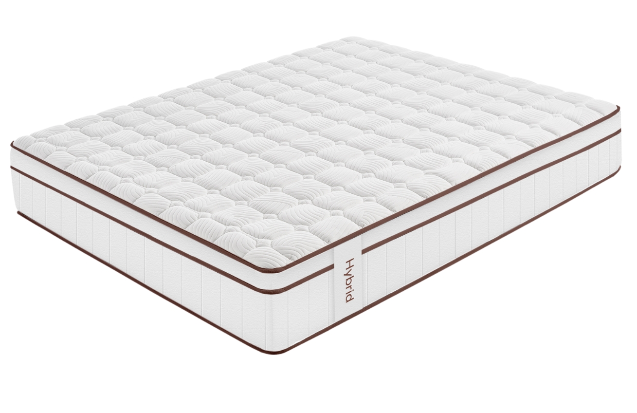 Moonia Pružinová matrace Hybrid White 90 x 200 cm