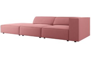 Cosmopolitan Design Sametová pohovka Arendal 262 cm