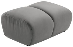 Micadoni Sametová podnožka Diana 82 x 60 cm