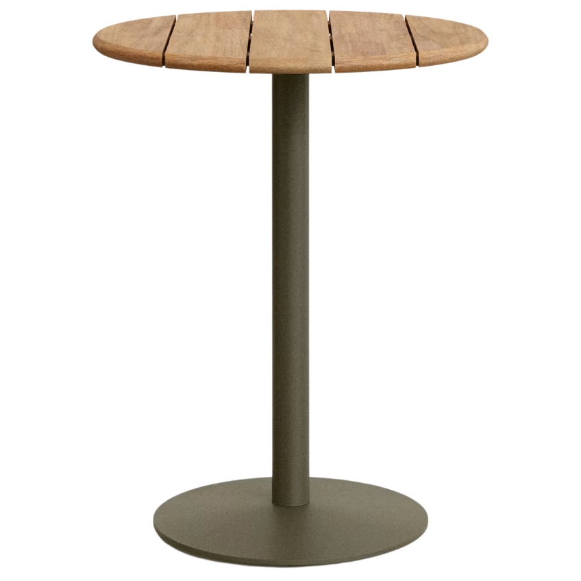 Dřevěný barový stůl Kave Home Esilda 80 cm