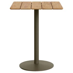 Dřevěný barový stůl Kave Home Esilda 80 x 80 cm