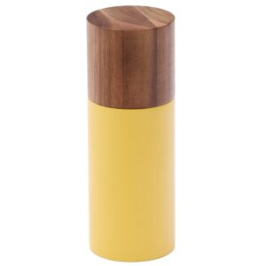 Žlutý mlýnek na koření Kave Home Zairin