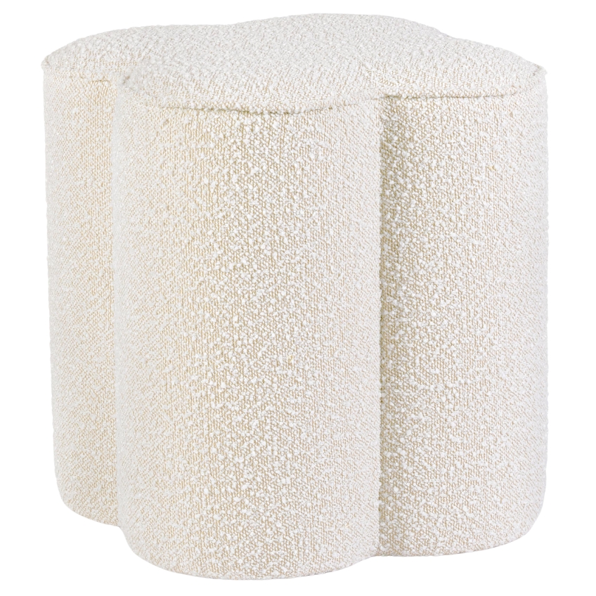 Bizzotto Bouclé taburet Cointa 40 x 40 cm