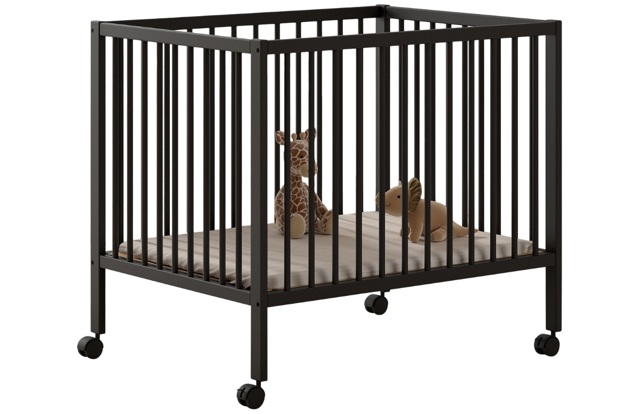 Vipack Dřevěná hrací ohrádka Dino 95 x 75 cm