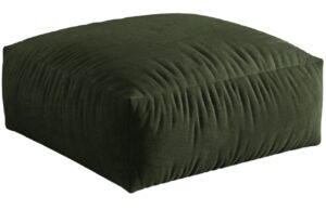 Micadoni Sametová podnožka Martina 106 x 106 cm