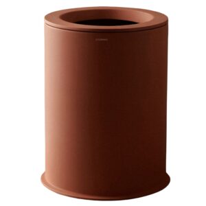 Cosmic Terakotově červený kovový odpadkový koš Geyser 5 l