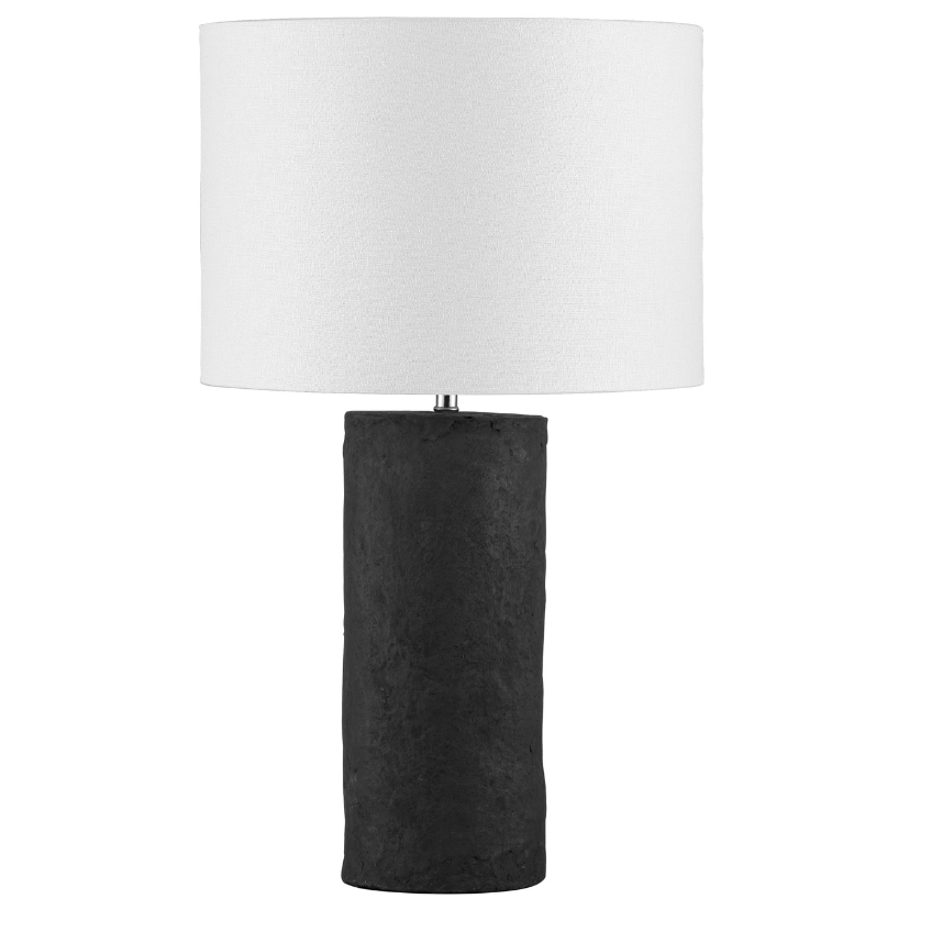 Nova Luce Černo-bílá stolní lampa Norr