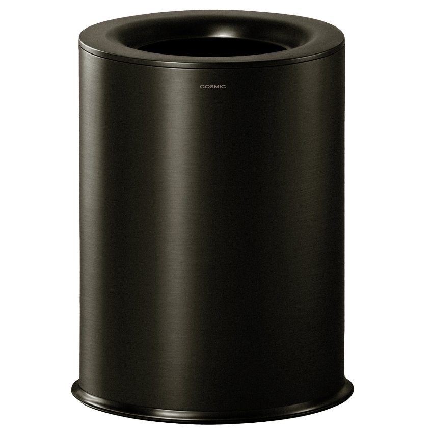 Cosmic Černý kovový odpadkový koš Architect SP 5 l