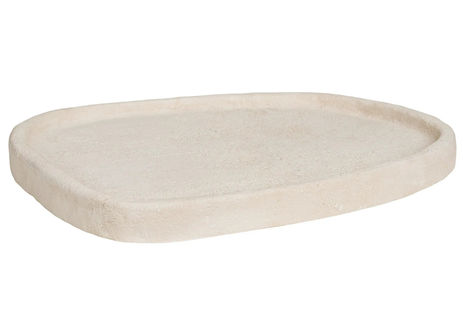 Nordic Living Béžový podnos Dozo 35 x 30 cm