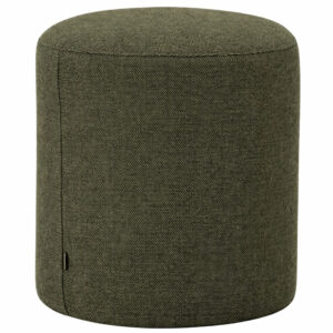 Zelený čalouněný taburet Kave Home Kaeli 43 cm