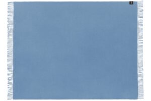 FEST Amsterdam Světle modrý vlněný pléd Ro 170 x 130 cm