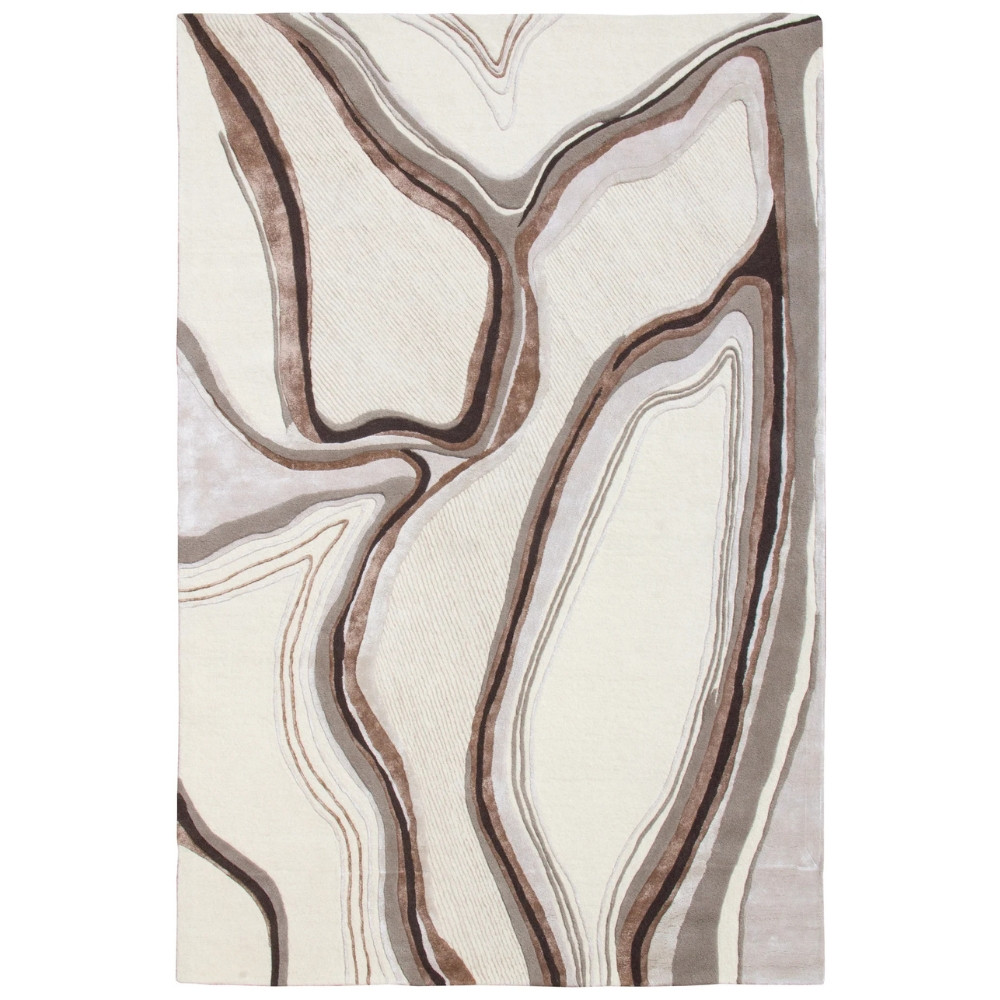 Fargotex Béžový koberec Lava 200 x 300 cm